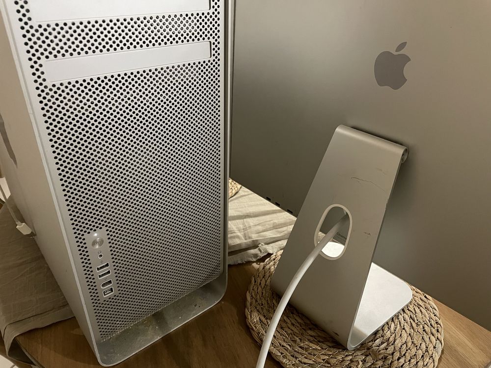 Komputer stacjonarny | Apple Mac Pro | x2 Monitor Apple Cinema