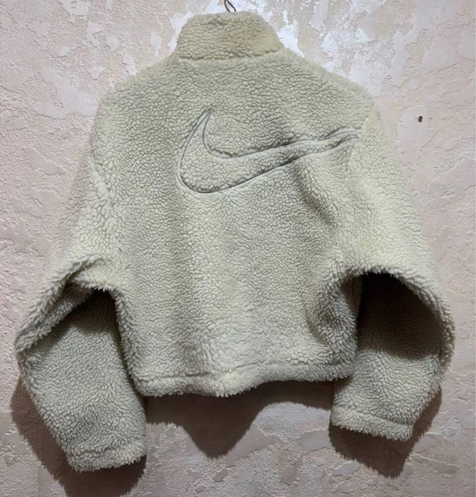 Куртка Тедді  Шерпа Nike Sherpa teddy Big logo S