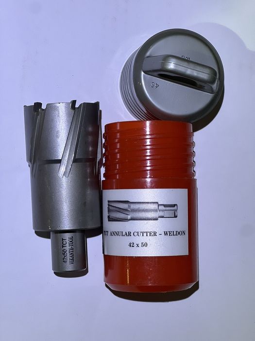 Свердло корончасте по металу     TCT  Carbide  Weldon  PRO