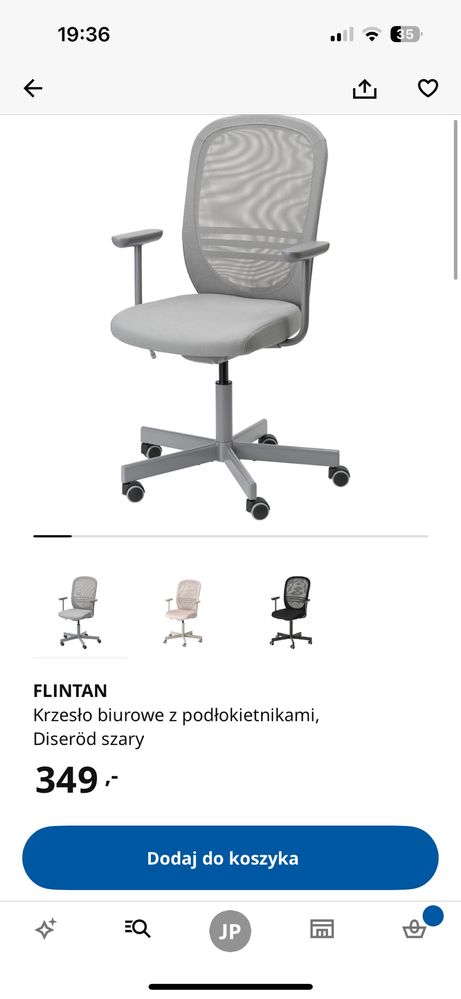Krzedlo biurkowe Ikea