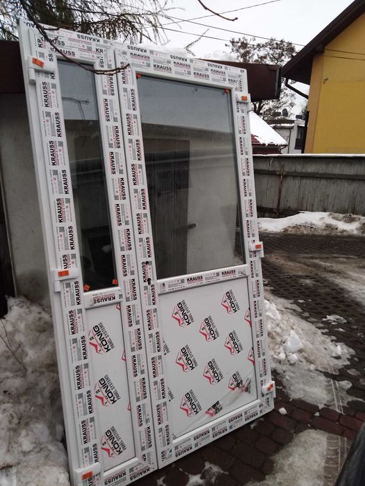 drzwi pcv sklepowe orzech złoty dąb antracyt białe   w 3 DNI dostawa