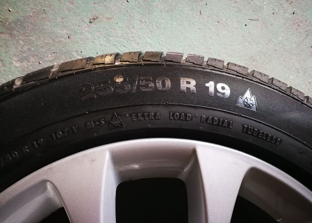 4 x koła BMW X5 X6 oryginał 255/55 R19
