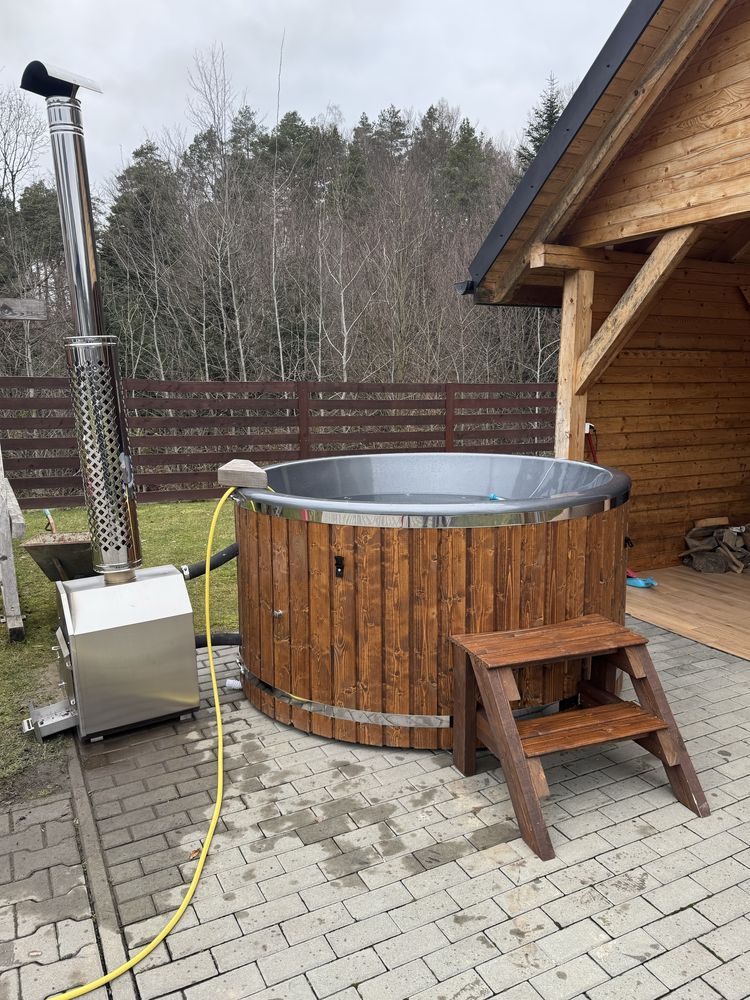 Balia ogrodowa,bania ruska, jacuzzi, WSZYSTKO W CENIE, hydromasaż,led