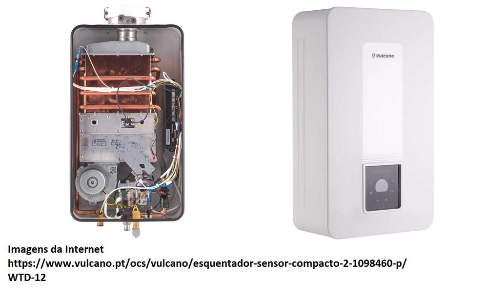 NOVO Esquentador Vulcano WTD15-4AME23 VU