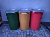 Beczki metalowe spożywcze 220 litrów.