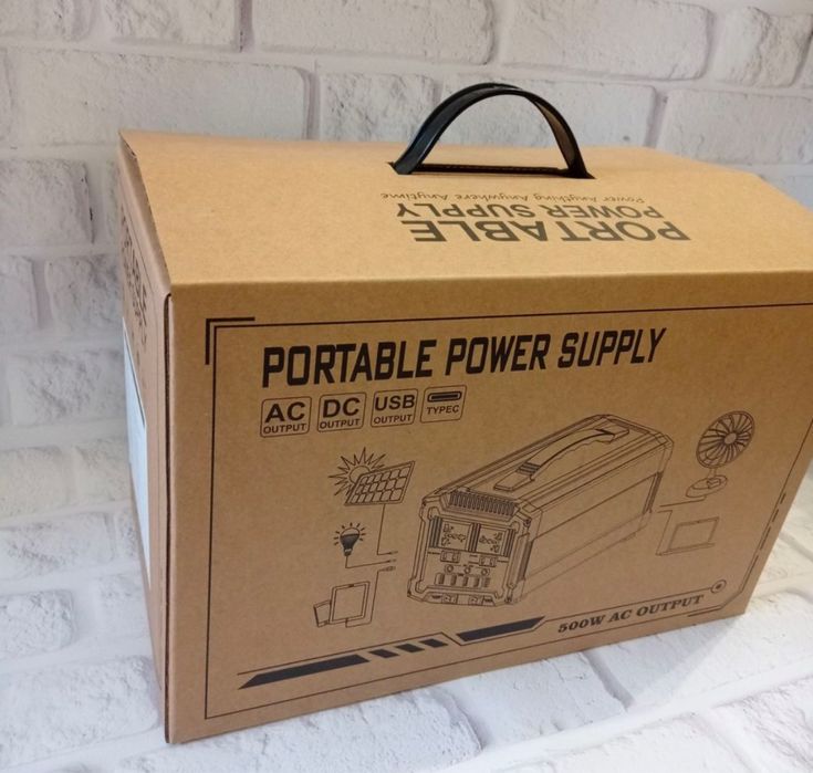 Зарядна станція зовнішній акумулятор G500L 500Вт 144000мАг