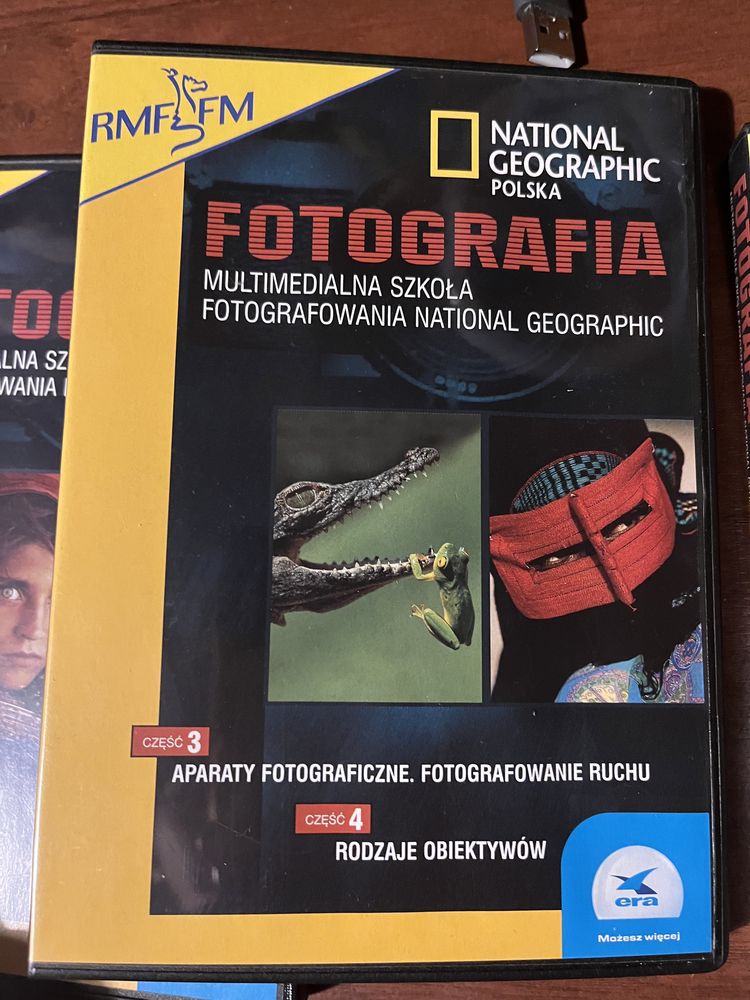 Multimedialna szkoła fotografii National Geographic 4 CD kurs foto