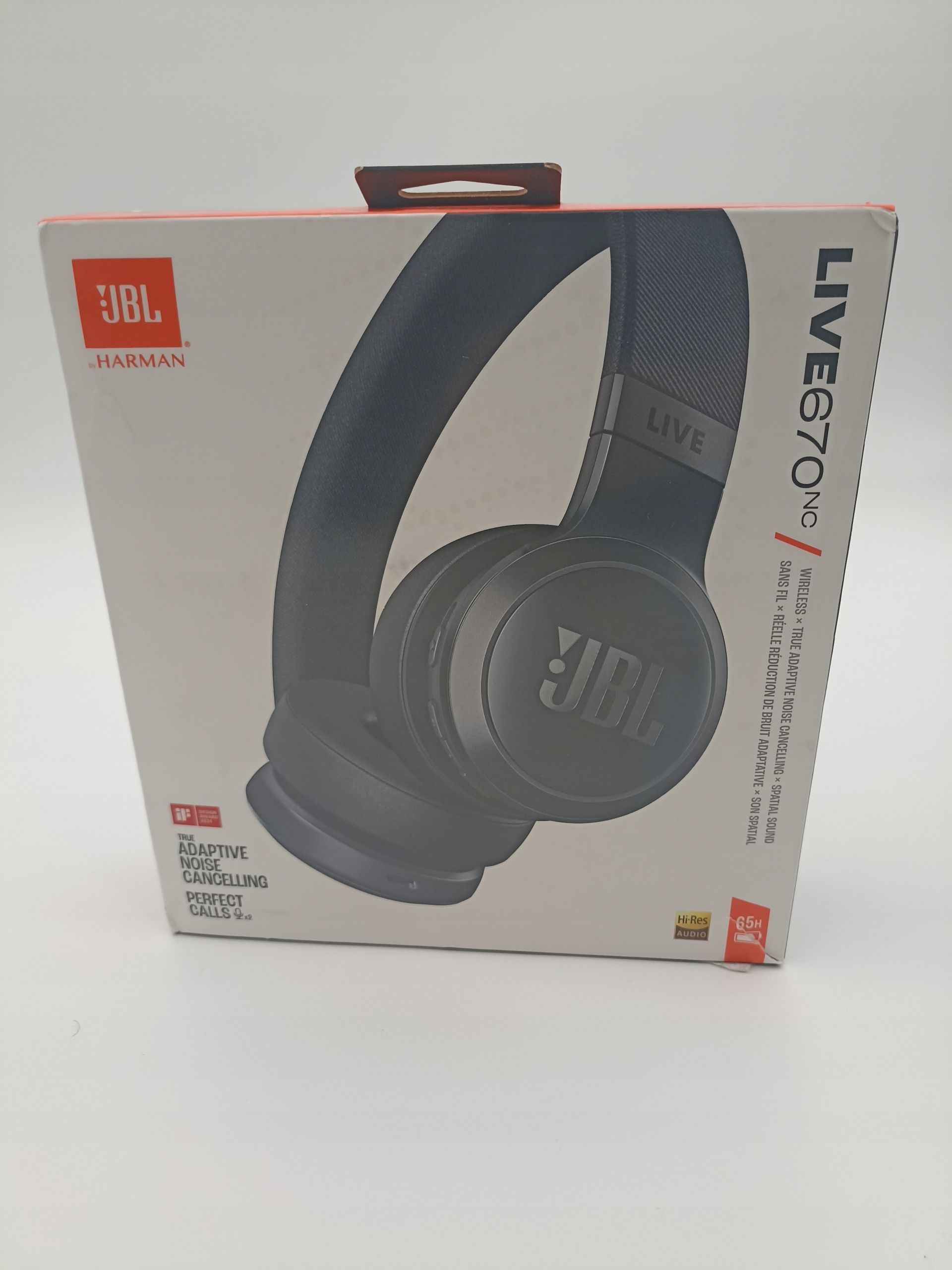 Słuchawki nauszne JBL Live 670NC Czarny