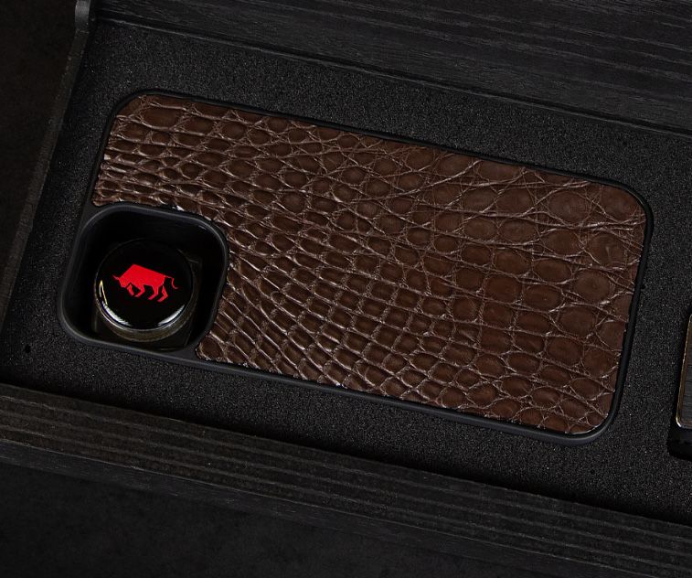 Чохол на Iphone 14 pro max шкіра крокодила натуральна