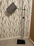 Lampa podłogowa szara Nowodworski