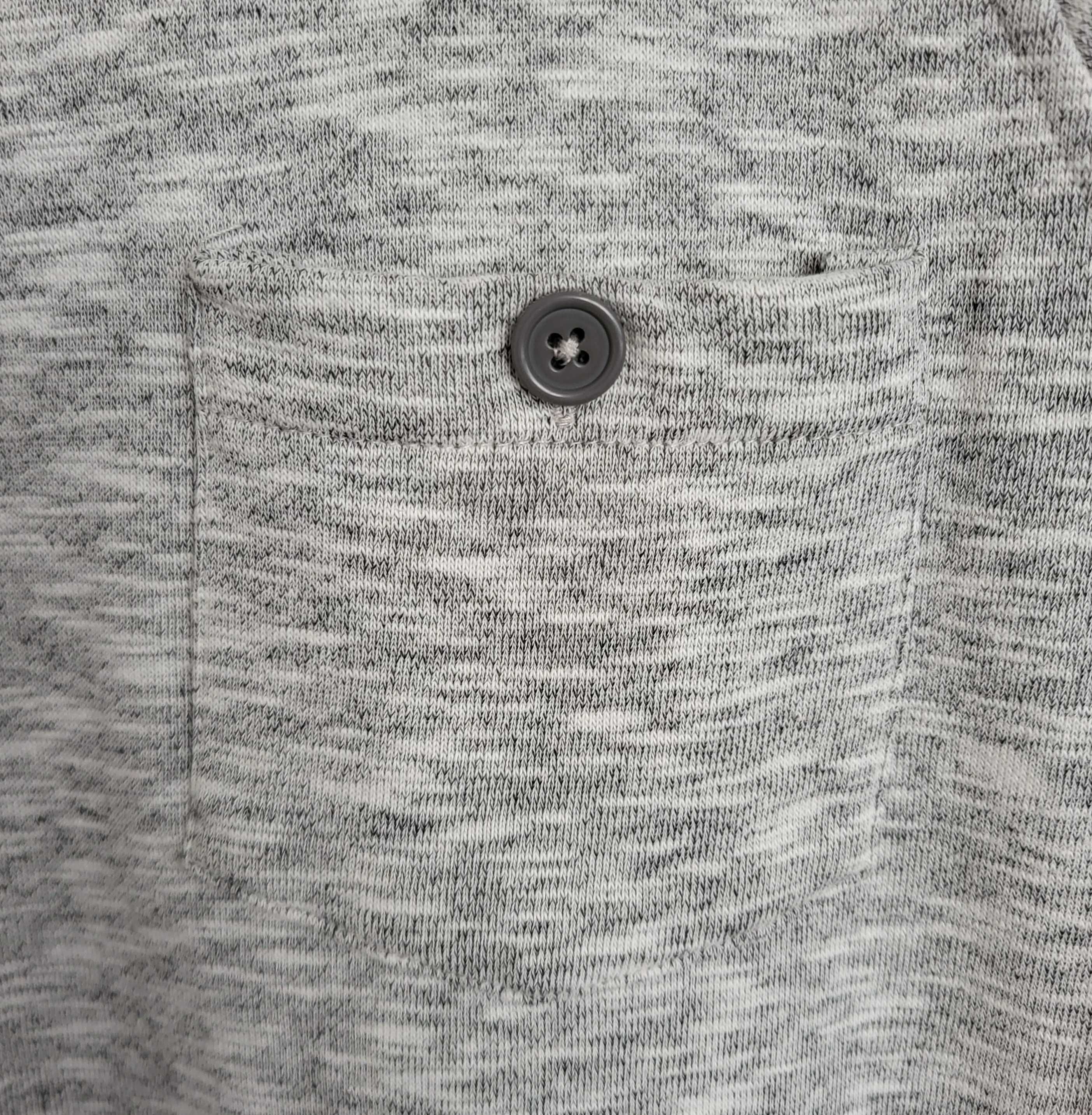 (XL) Szara bluza melanż bez kaptura