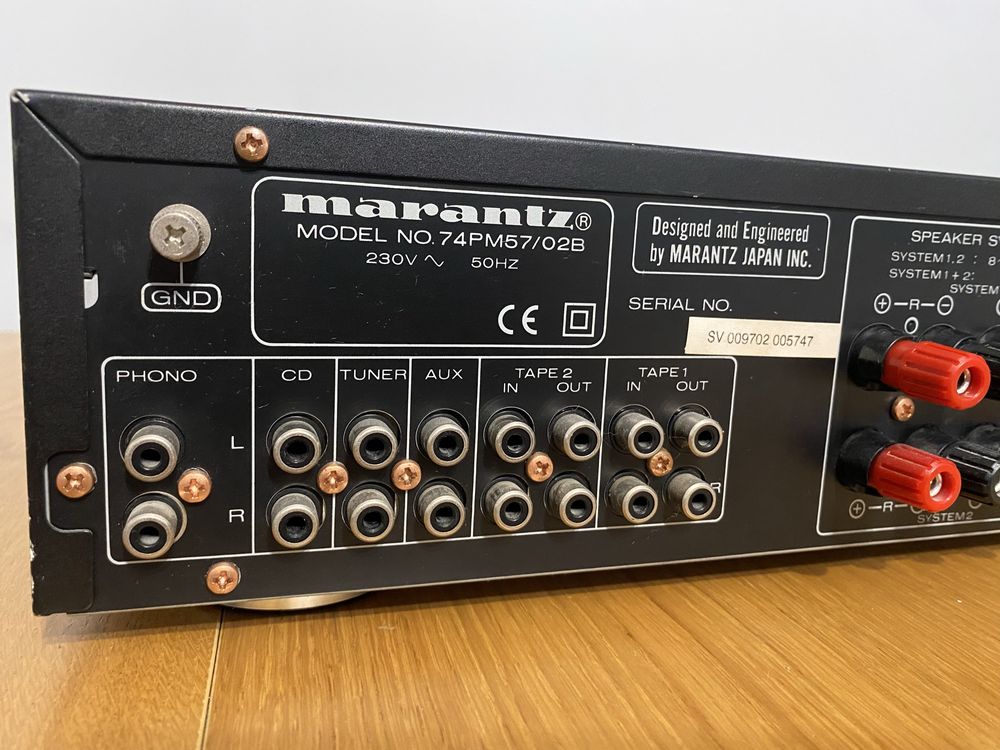 Marantz PM-57 wzmacniacz stereo z pilotem