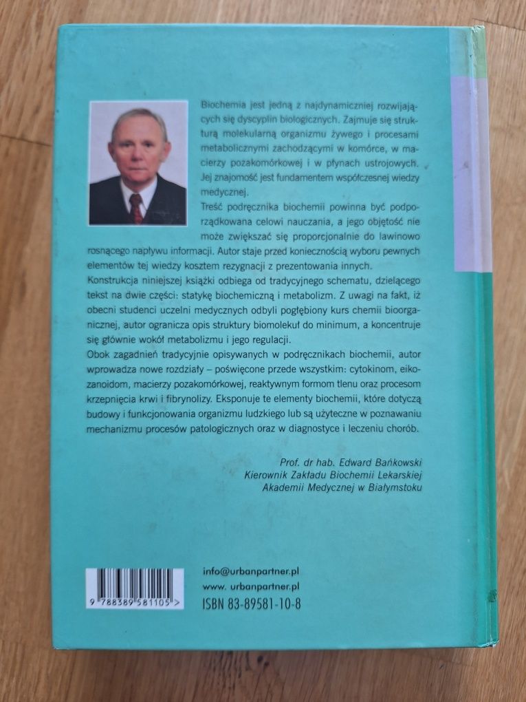 "Biochemia" E. Bańkowski