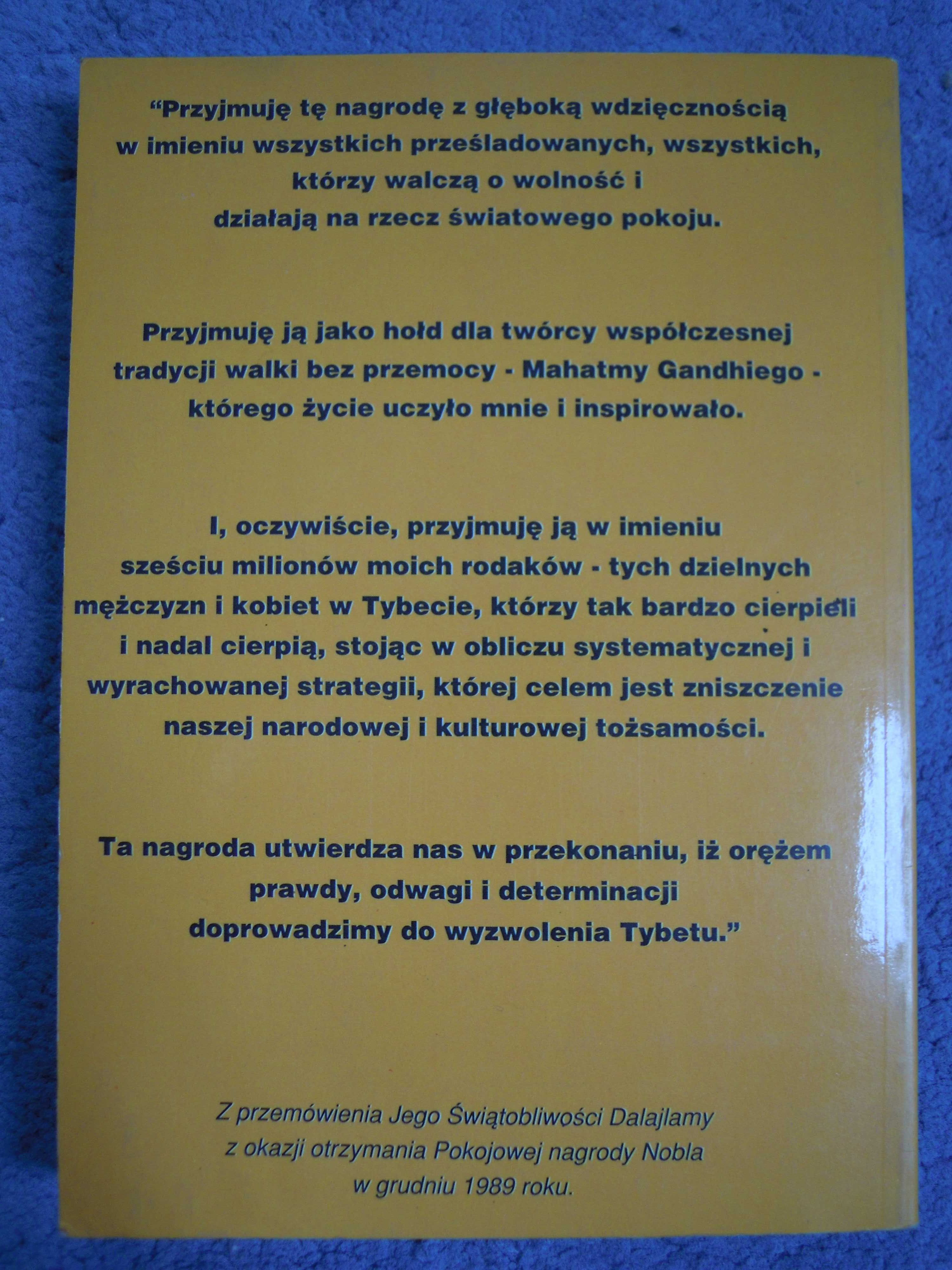 "Dalajlama Tybetu. wolność na wygnaniu". Autobiografia.