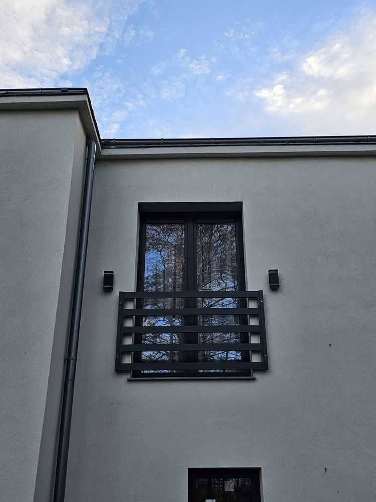 PROMOCJA!!! Balustrada balkonowa panelowa z aluminium