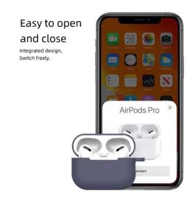 Capa nova em silicone para AirPods Pro