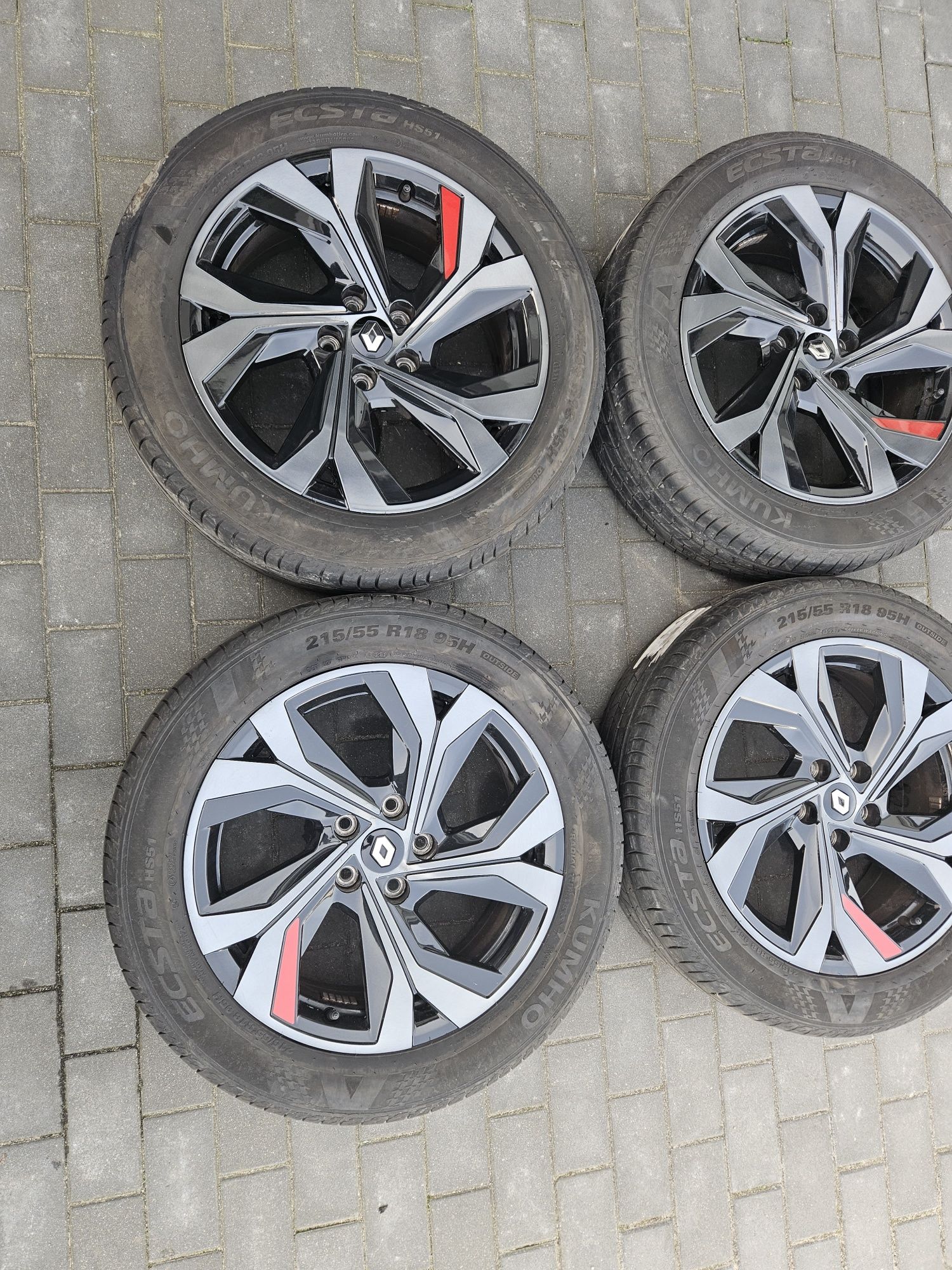 Alufelgi 18 Koła Renault Arkana 5x114.3 lato