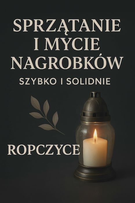 Sprzatanie nagrobków