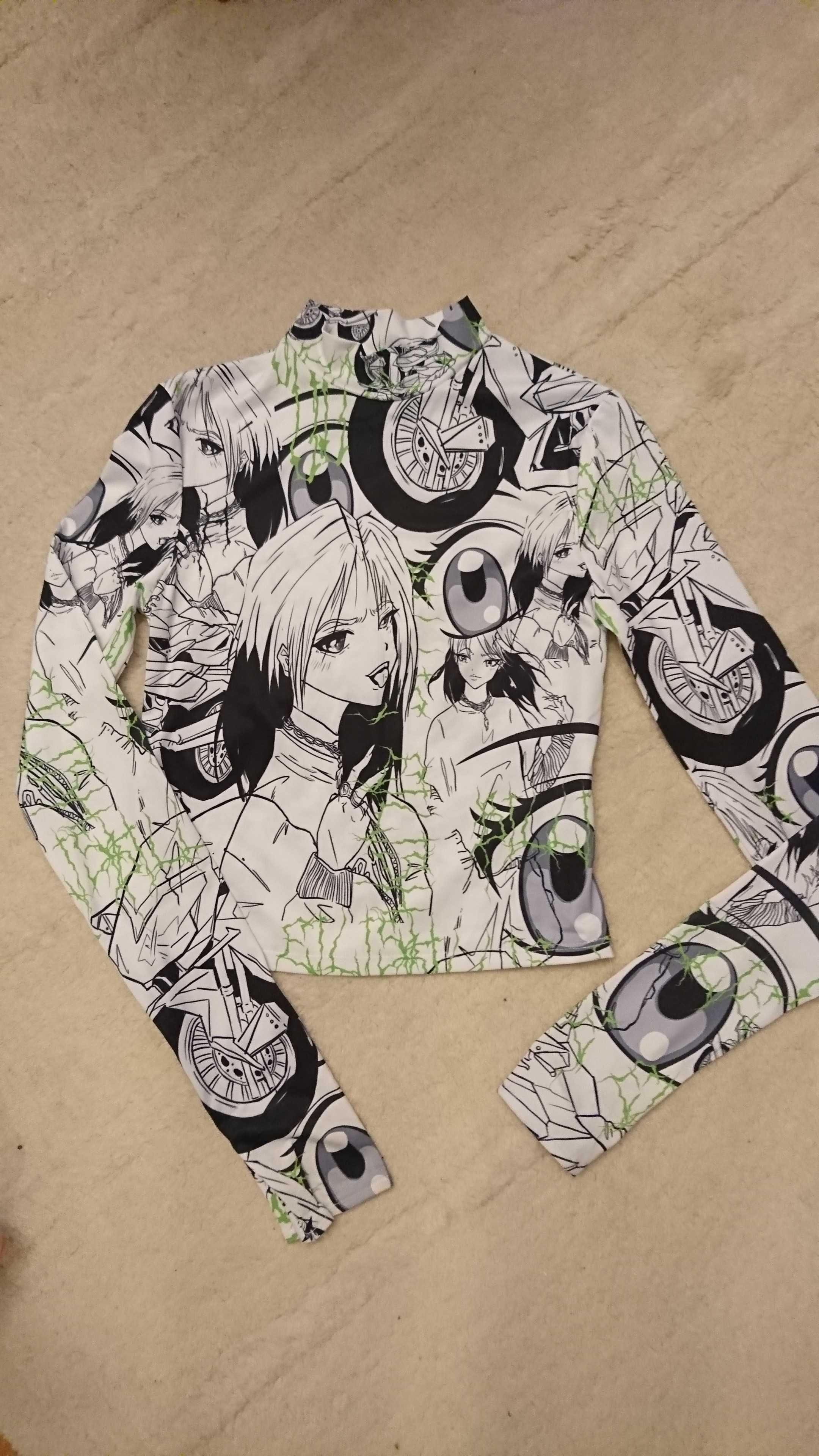 Bluzka Billie Eilish Bershka XS