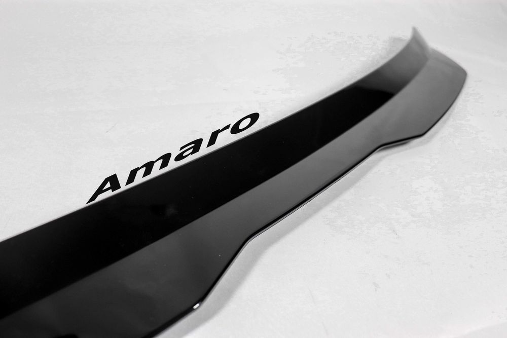 Aileron/Spoiler Traseiro Preto (Volkswagen Polo MK5, 6R, 6C, R-Line)