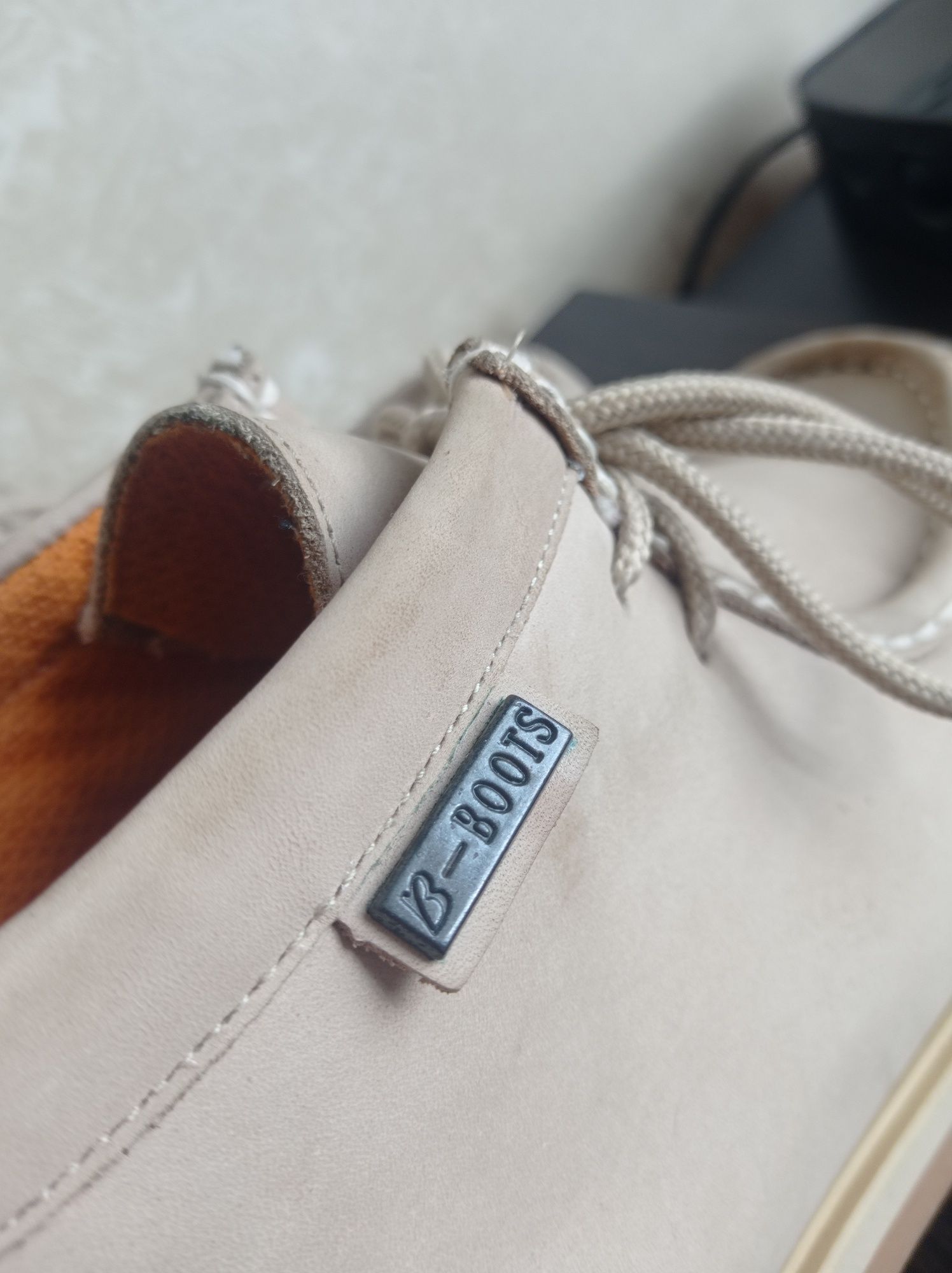 Брендовые натуральные мужские ботинки B-Boots. Buffalino.Оригинал