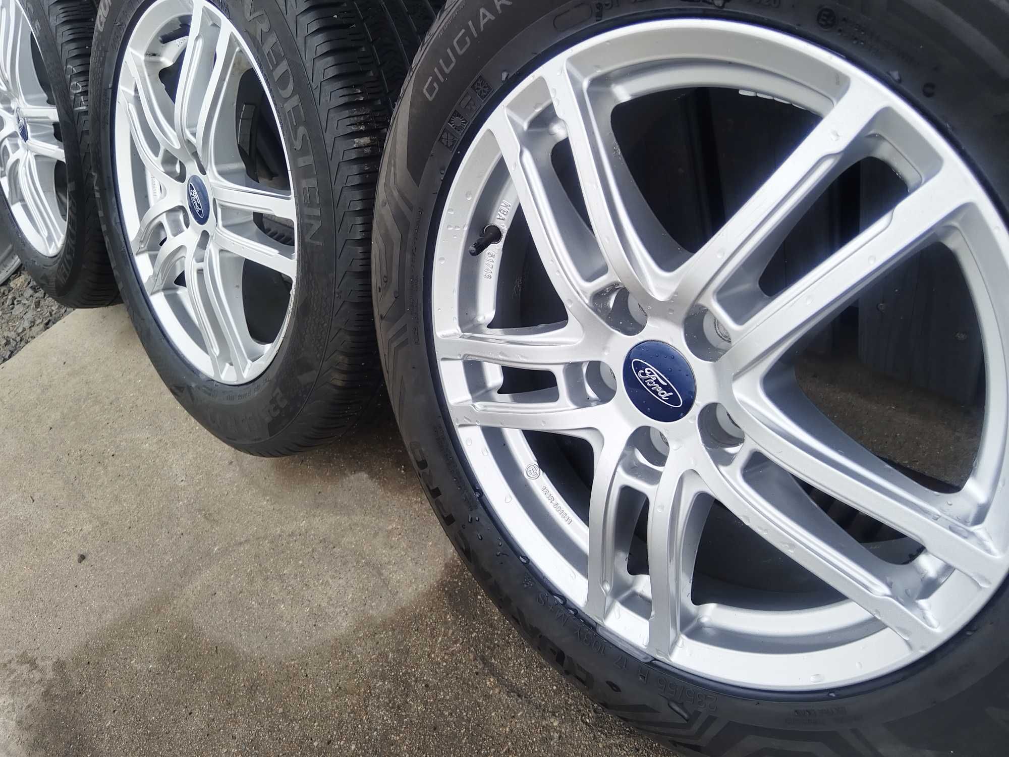 KOŁA WIELOSEZON,ALUFELGI 17'' 5x108 FORD Kuga,S-Max+235/55R17.J.Nowe