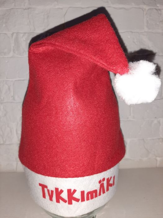 Новая упаковка шапок "Санта Клауса" на корпоротив.