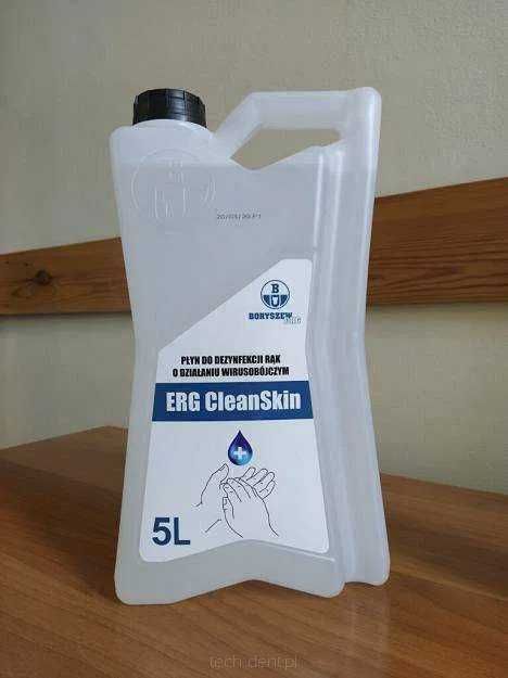 ERG CleanSkin+ płyn do dezynfekcji na bazie alkoholu etylowego 5L