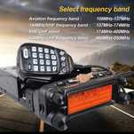 Yaesu 2025 FTM-150 VHF 55W UHF 50W Радіостанція, 108-550MHz AM FM ASP!