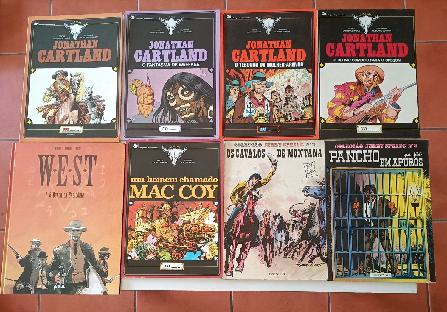 36 Albuns Western Maiores que A4, Bouncer, Durango, J. Cartland, Etc