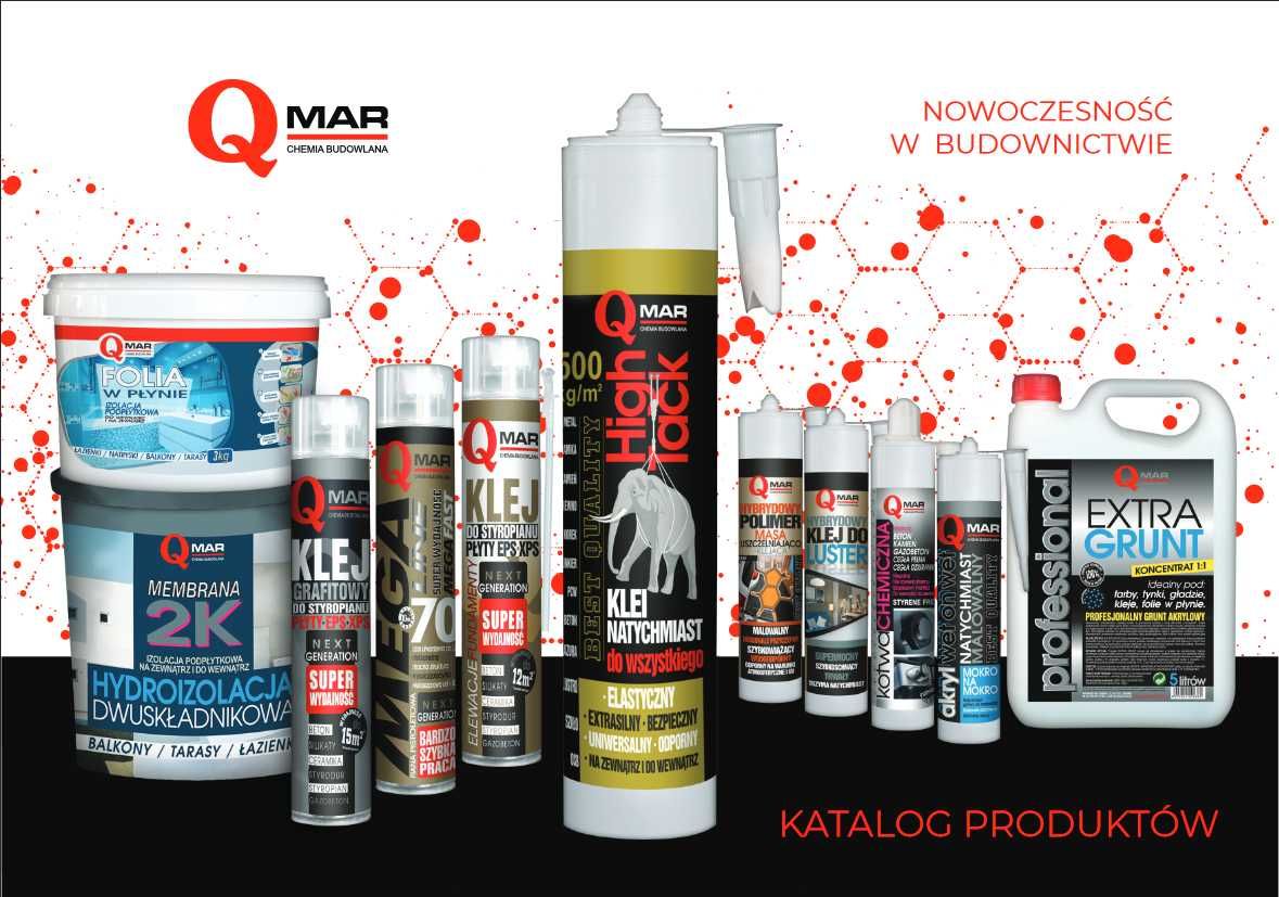 QMAR Klej do styropianu EPS, XPS (pianoklej) 750ml