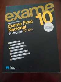 Livro 10 ano para preparação exame nacional de português