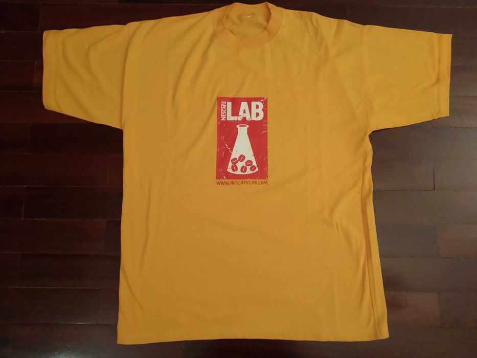 T-shirt Nescafé Lab - Edição Limitada [NOVA]