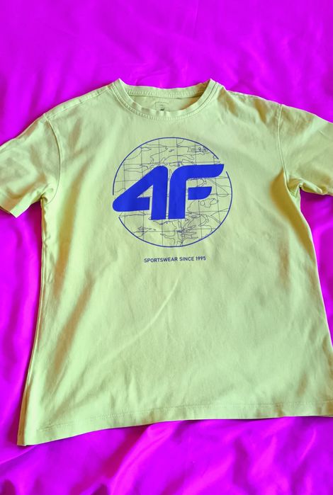 T-shirt 4F -seledynowy