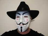 Маска Хакера Маска Гая Фокс v Вендетта Anonymous