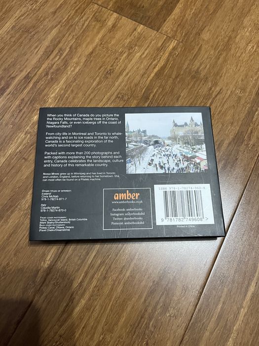 Canada nowy ilustrowany przewodnik po Kanadzie w jezyku angielskim