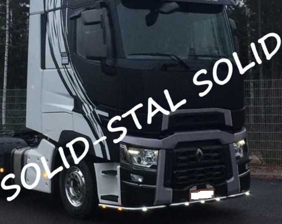 Orurowanie POD ZDERZAK / DZIELONE Renault Gama T Ze stali nierdzewnej!