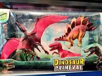 Nowy super zestaw figurek Dinozaury T-Rex Pterodaktyl zabawki