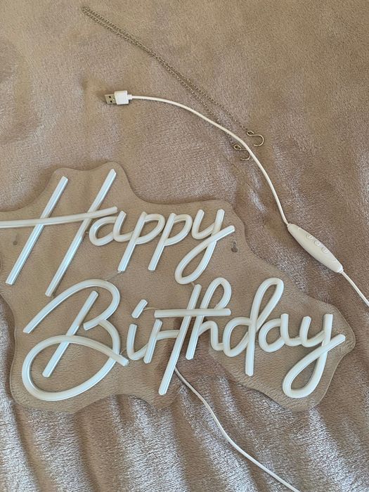 Tło do ścianki balonowej + neon