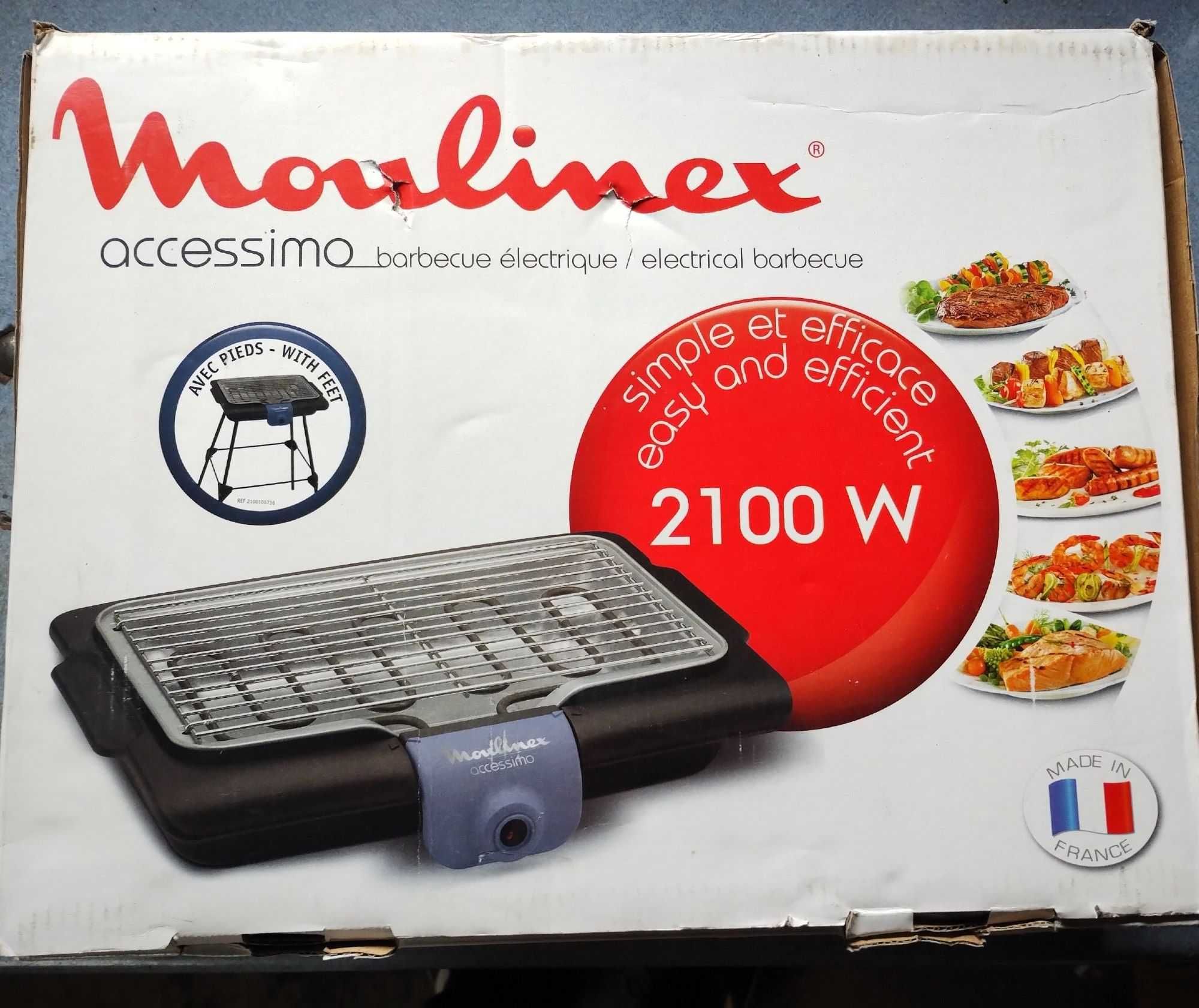 Grill Moulinex MOULINEX ACCESSIMO  2100W ze stojakiem !