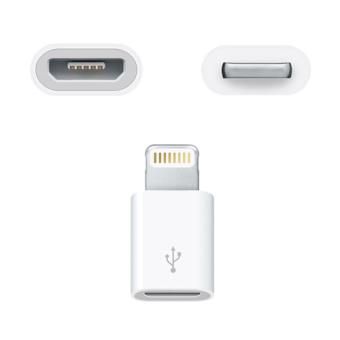 Apple Adaptador Lightning to Tipo C e Adaptador MicroUSB to Tipo C