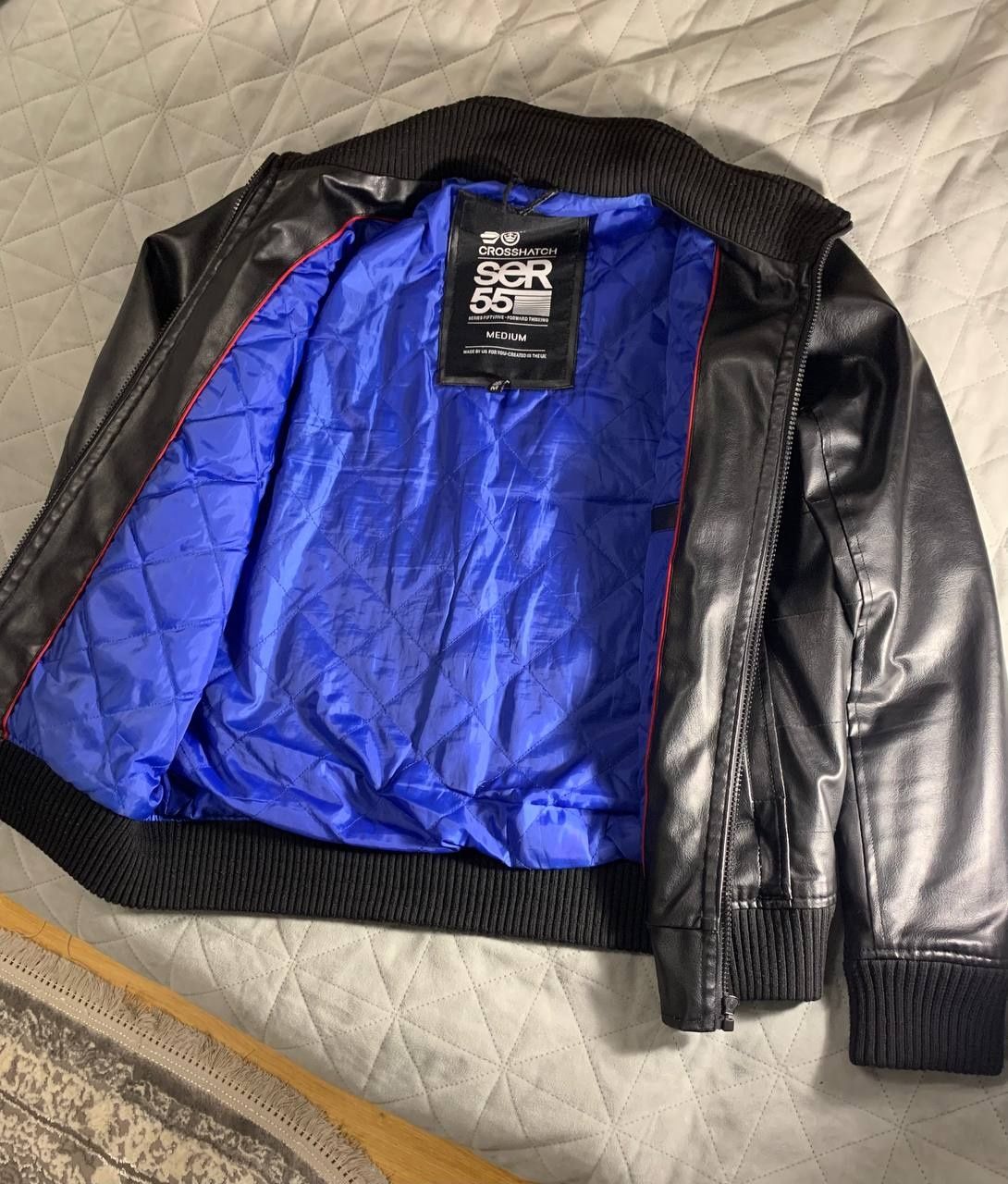 Продам кожанку CROSSHATCH/SER 55