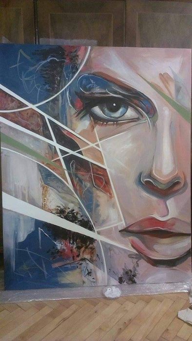 Портрет.Художник. Картина