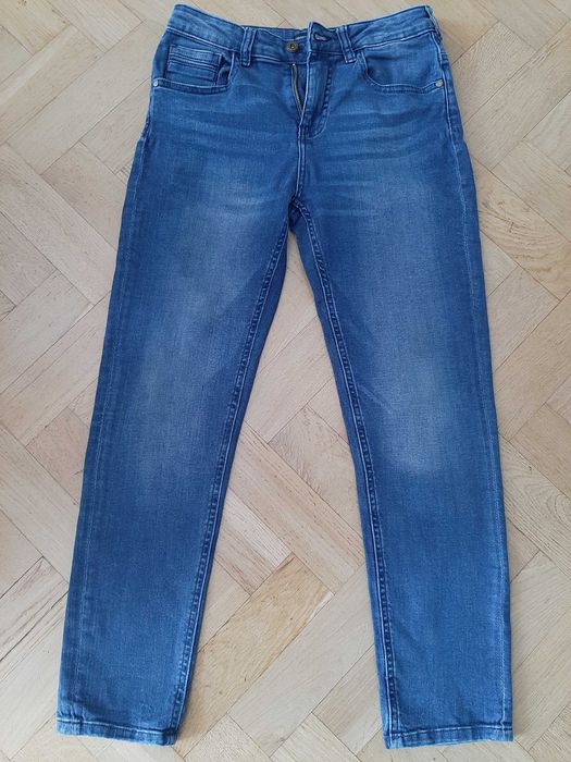 Spodnie chłopięce jeansowe r. 152