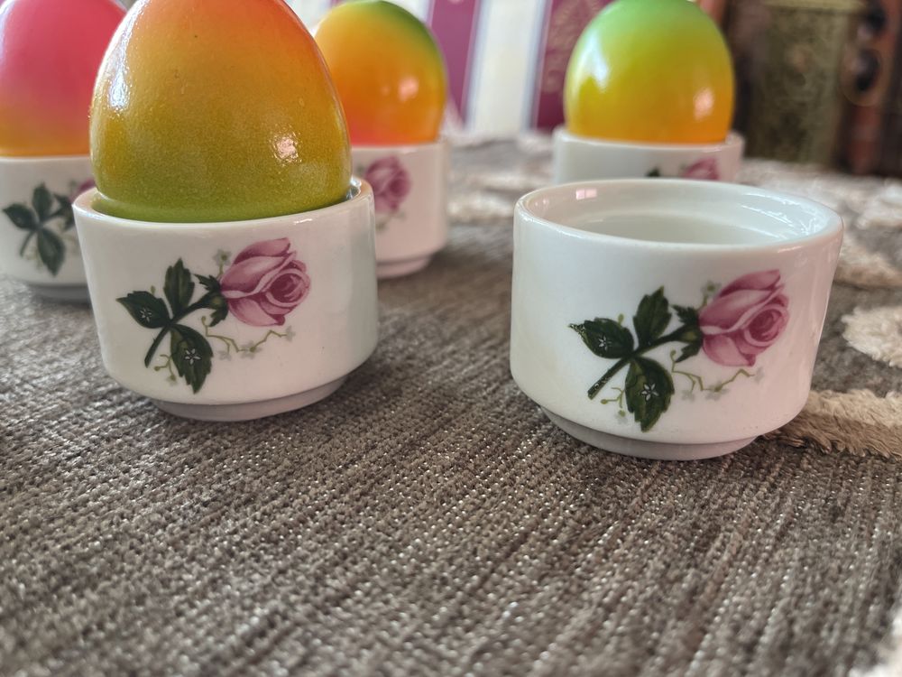 villeroy&boch porcelana kieliszek na jajko 6 szt sygnowane