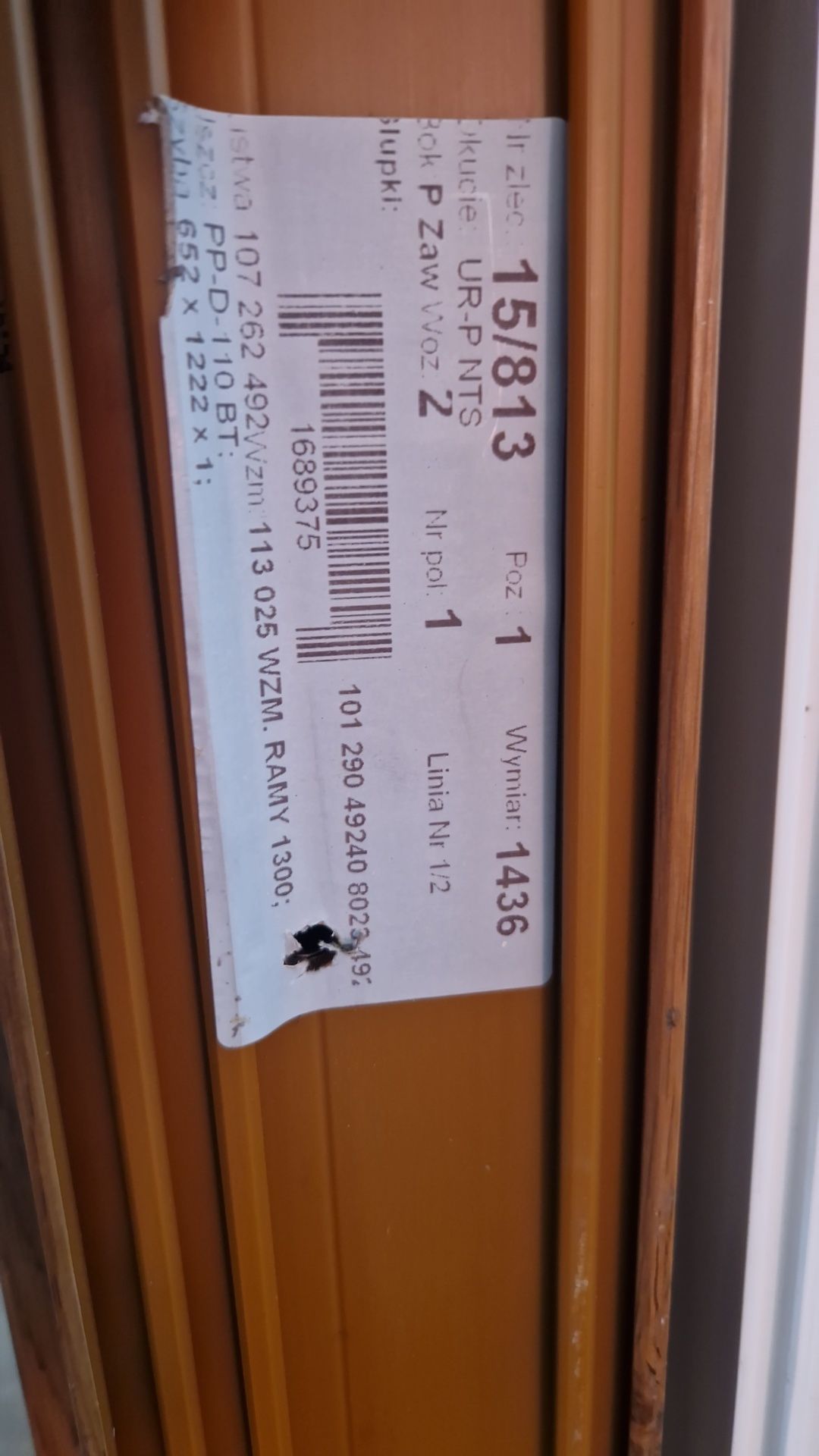 Okno Veka 86x143  3 szyby Jak Nowe z ekspozycji