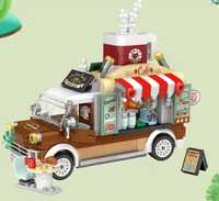 Klocki plastikowe Samochód  Food truck