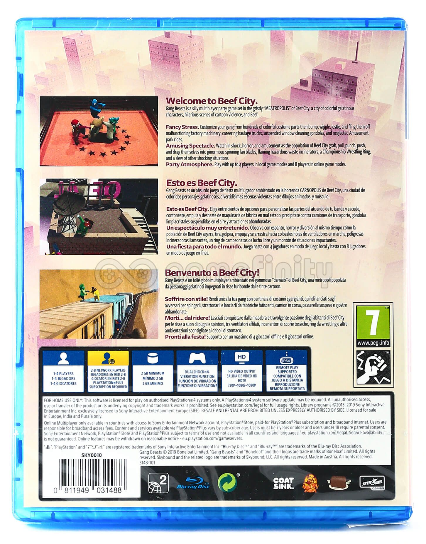 Gang Beasts Eng (PS4) Gra nowa w folii