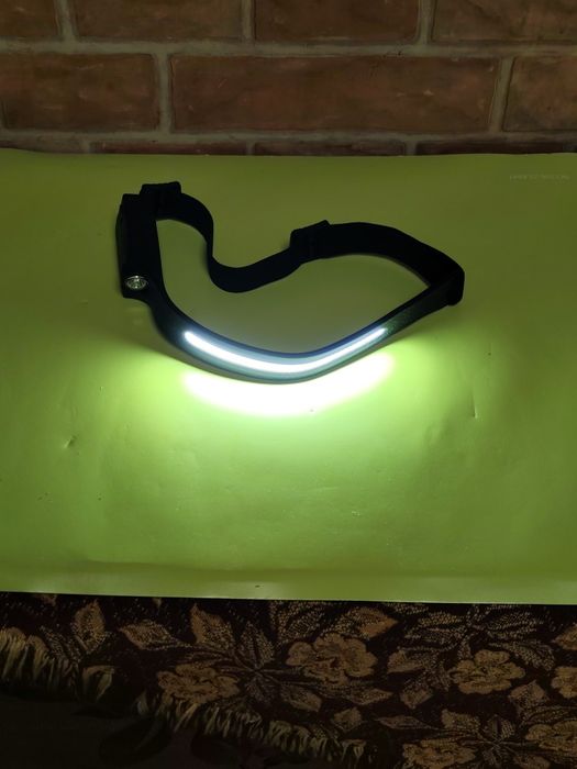 Latarka czołowa LED taśma.