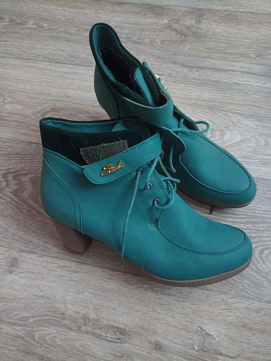 Botki 40 zielone